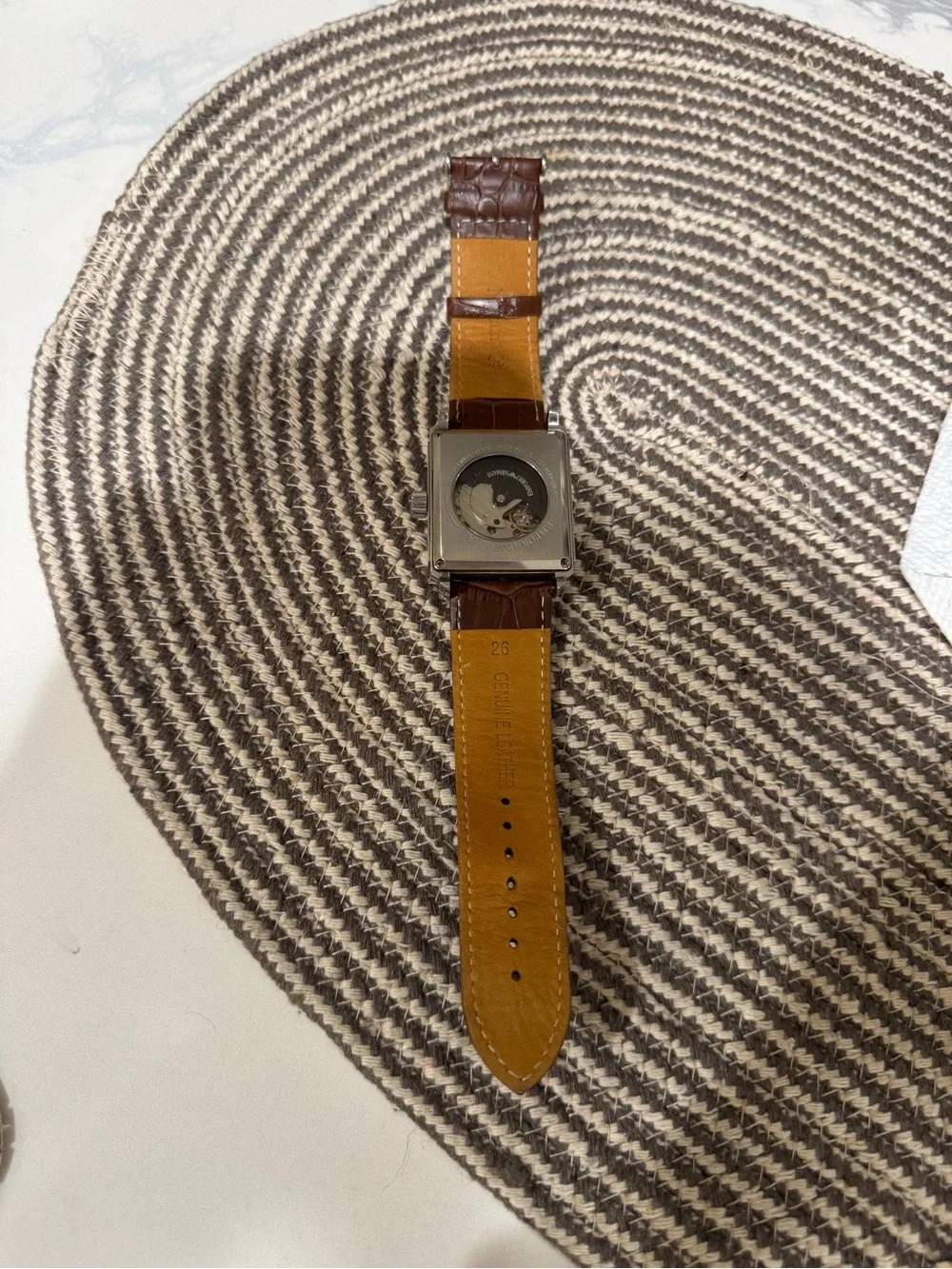 Emporio armani meccanico AR-4204 automatic running mov